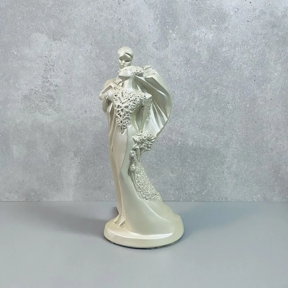 1990's Daniel Austin Pearlized 'Our Day' Wedding Figurine Statue